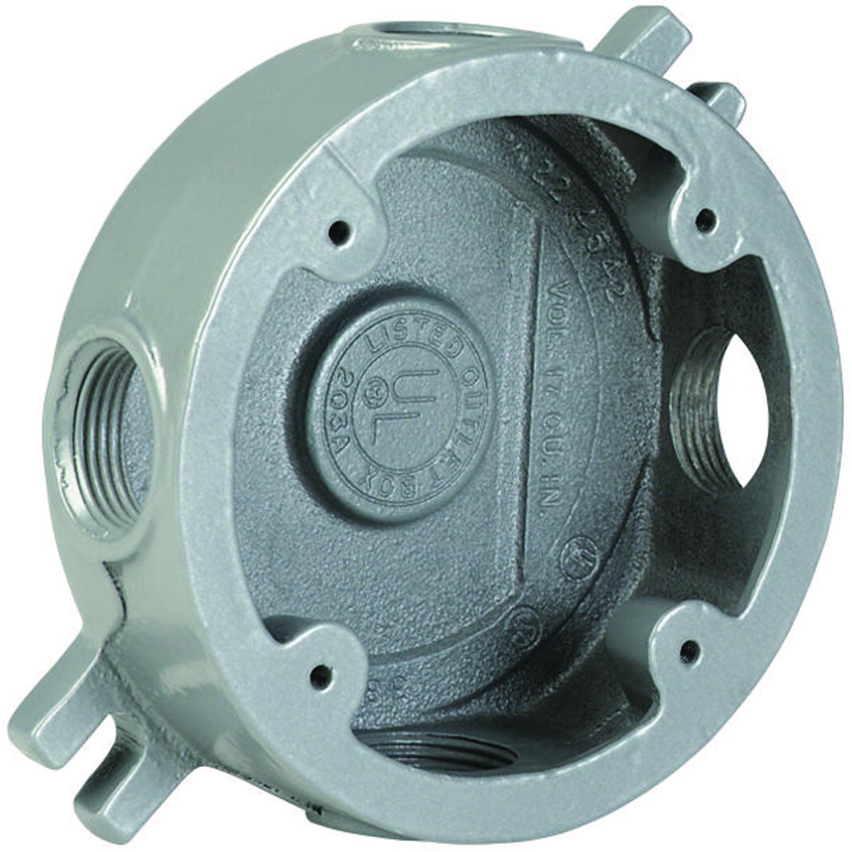 Killark® VLJSX-1 Round Boxes