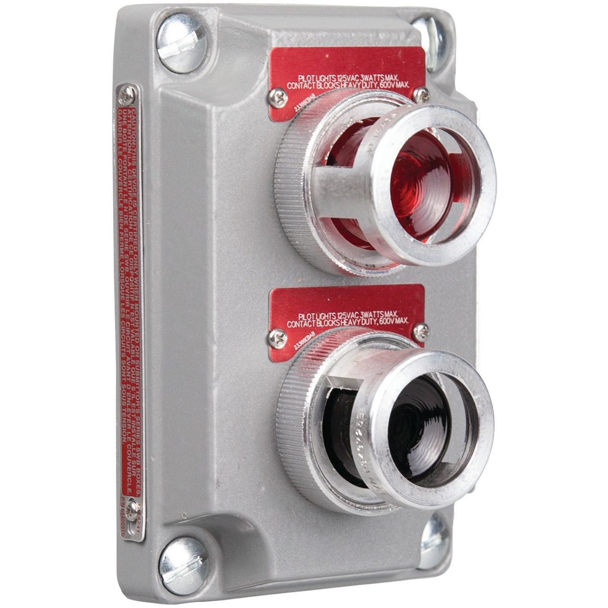 Killark® XCS-0B30RL-GL Pilot Light Control Stations