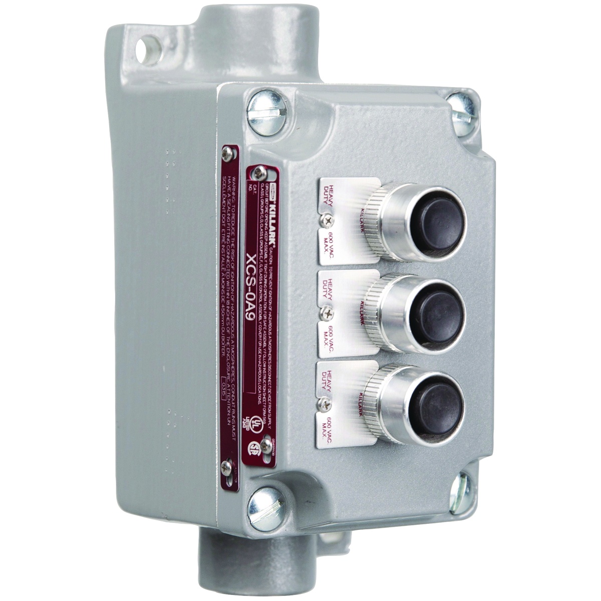 Killark® XCS-5A9 Pushbutton Control Stations