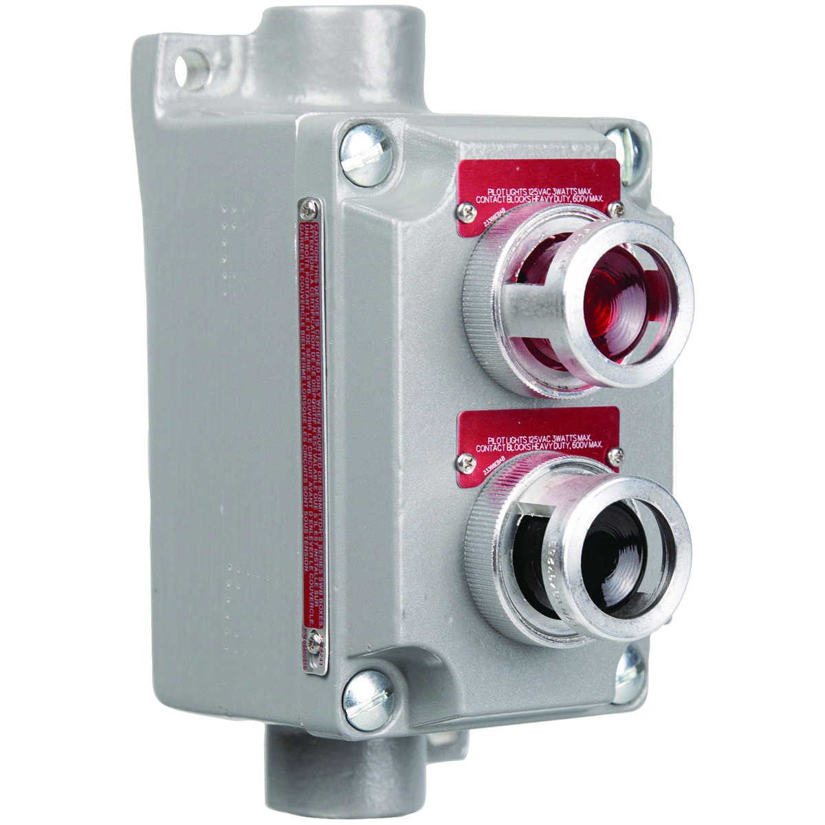 Killark® XCS-4B30RL-GL Pilot Light Control Stations