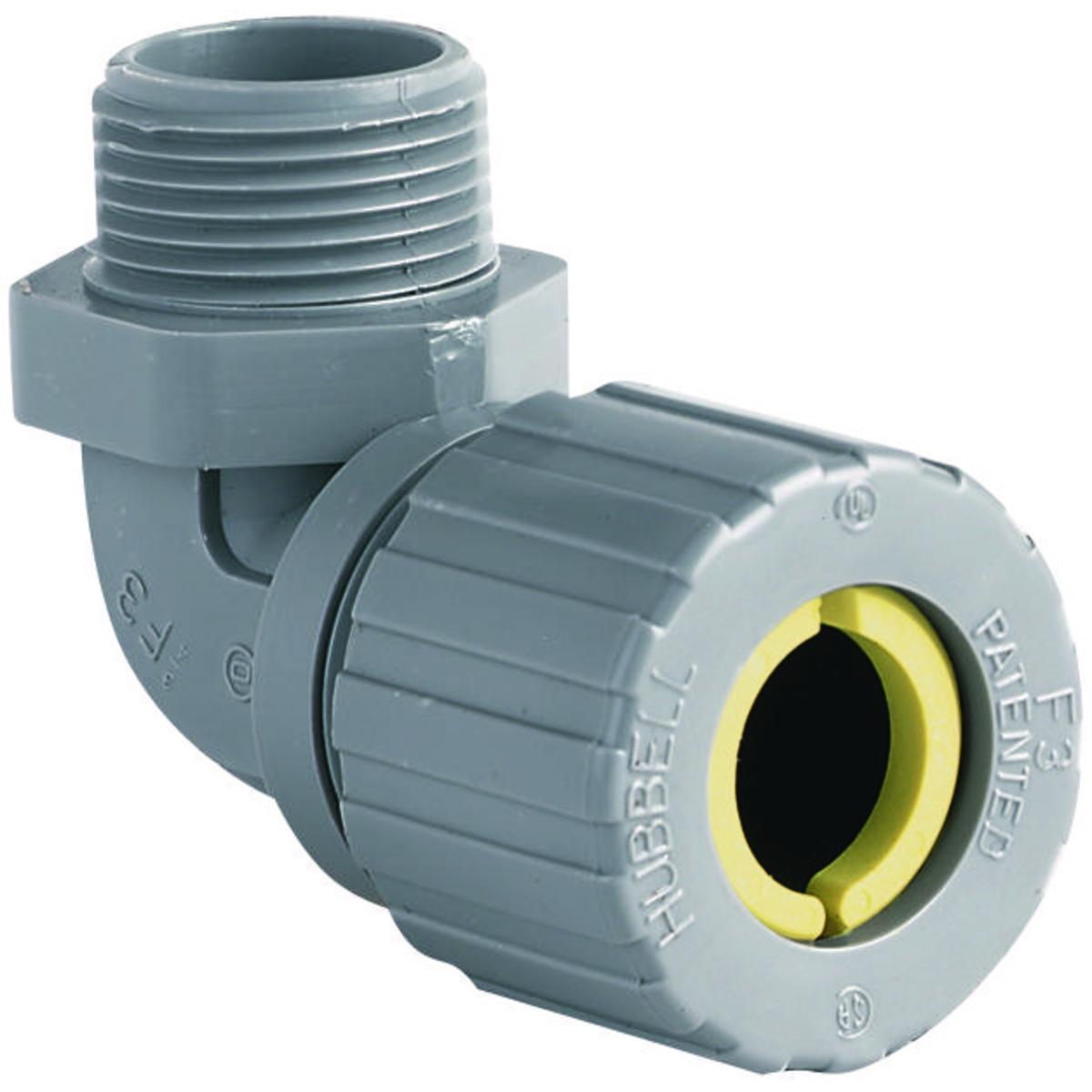Killark® ZN208CR Flexible Cord Connectors - 90 Degree
