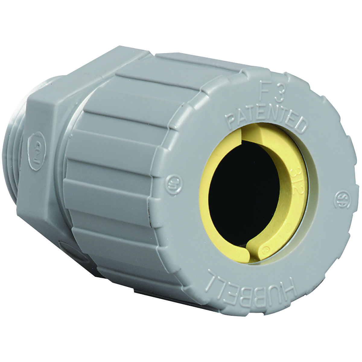 Killark® ZS108CR Flexible Cord Connectors - Straight