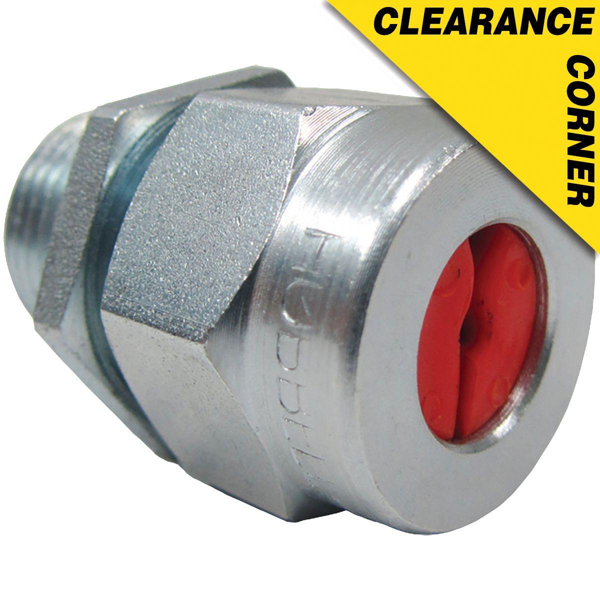 Killark® ZS210ZP Flexible Cord Connectors - Straight