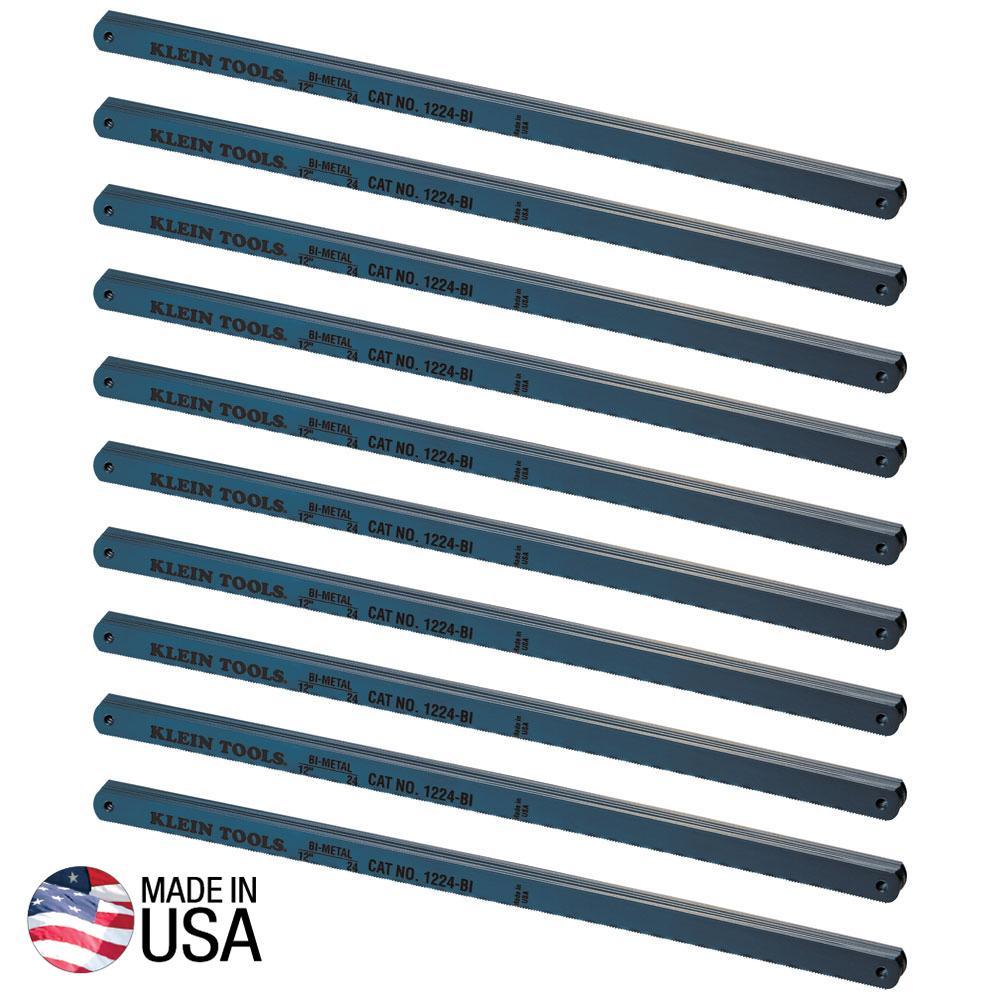 Klein® 1224BI Hacksaw & Hand Saw Blades