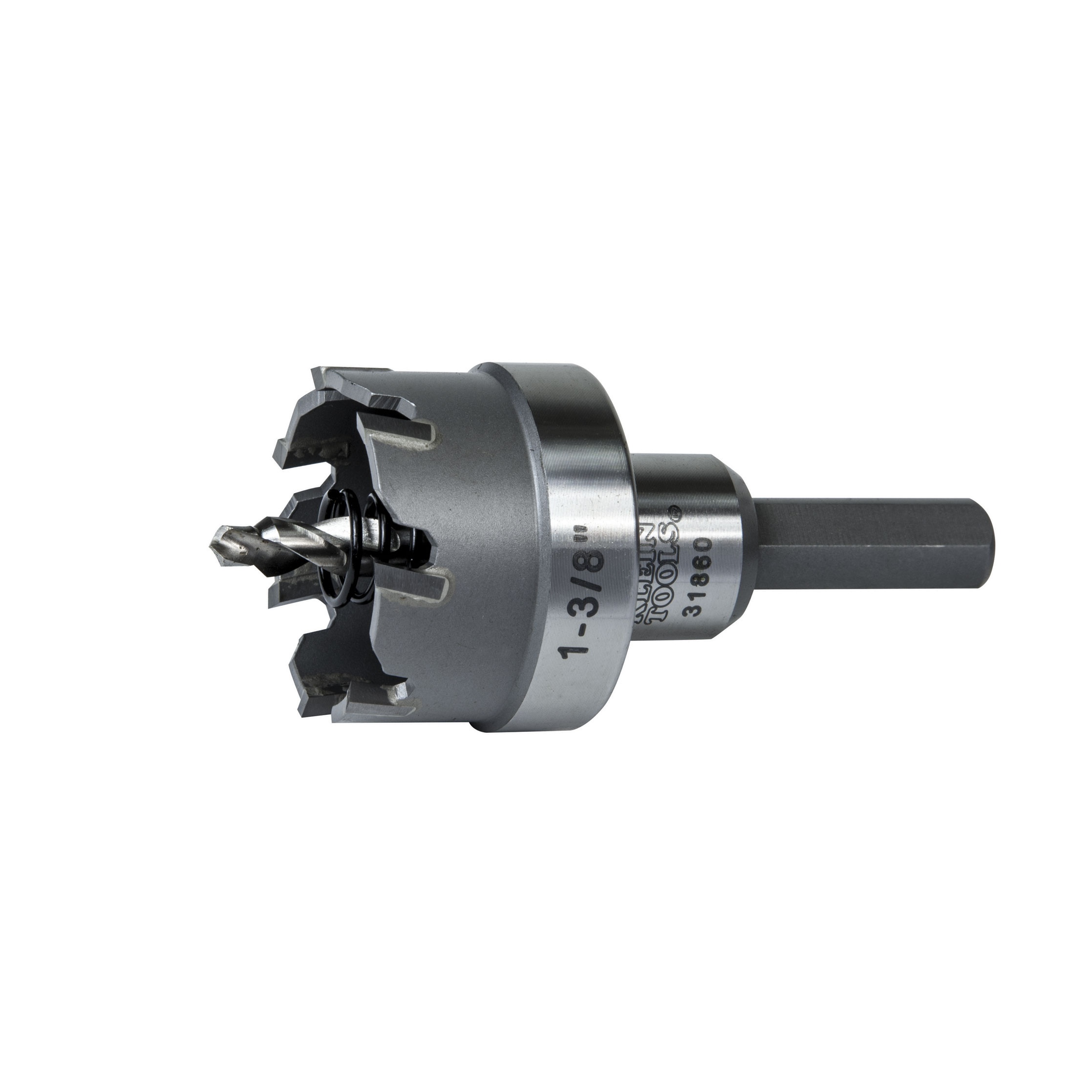 Klein® 31860 Hole Cutter, 1-3/8 in Dia Cutter, Steel
