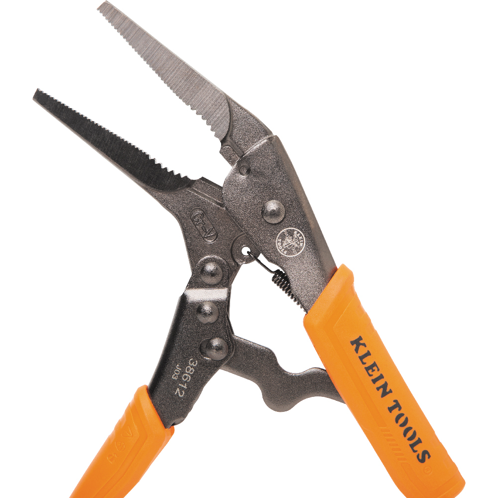 Klein® 38661 Locking Plier, Long Nose, 7.35 in OAL