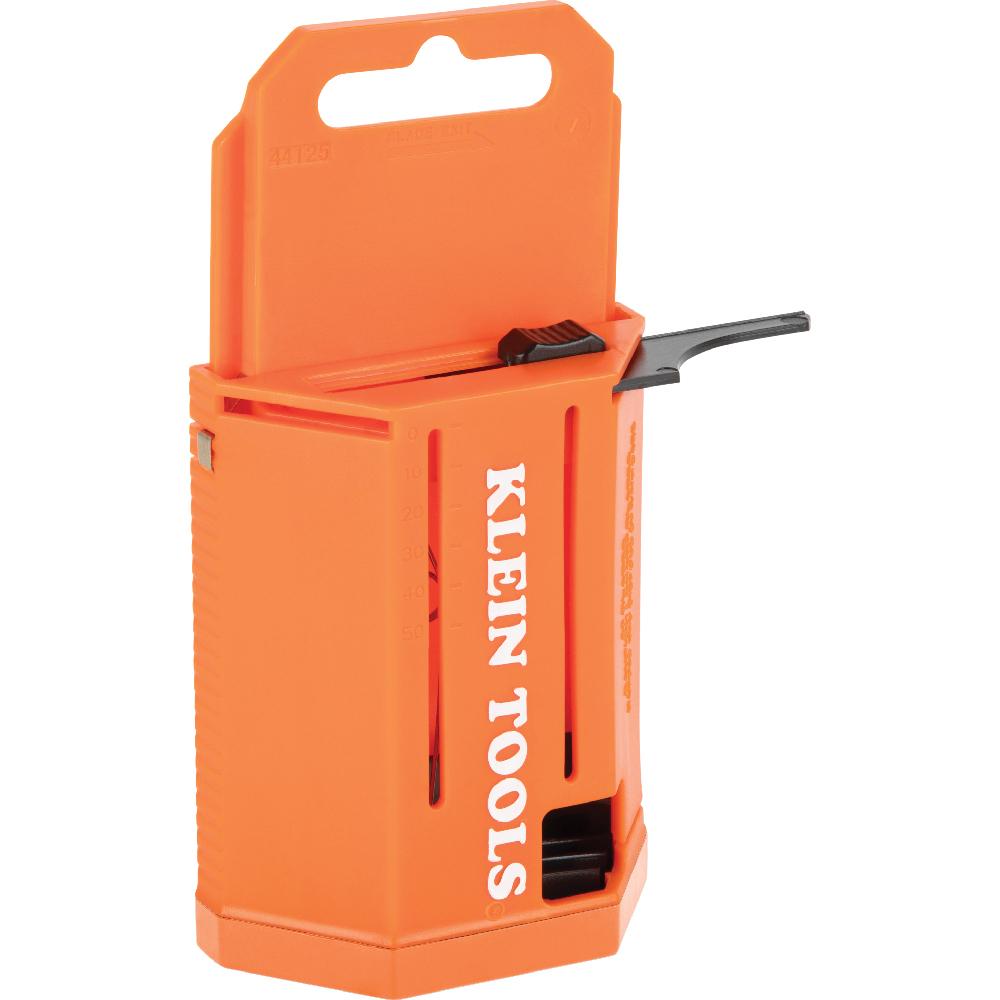 Klein® 44125 Utility Blades, Steel/Plastic, Utility Blade, 2.4 in L Blade, 0.024 in THK