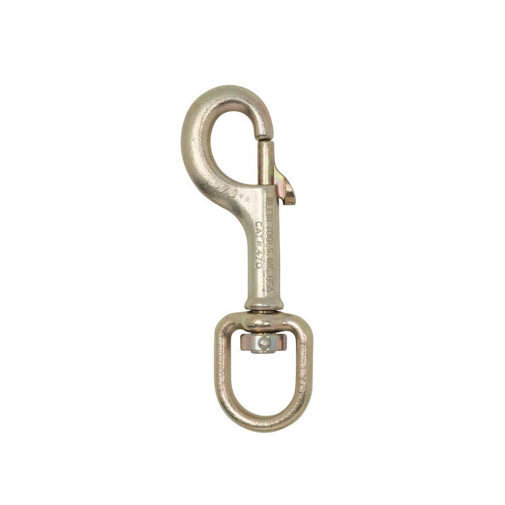 Klein® 470 Swivel Hook, 750 lb Load, Forged Steel