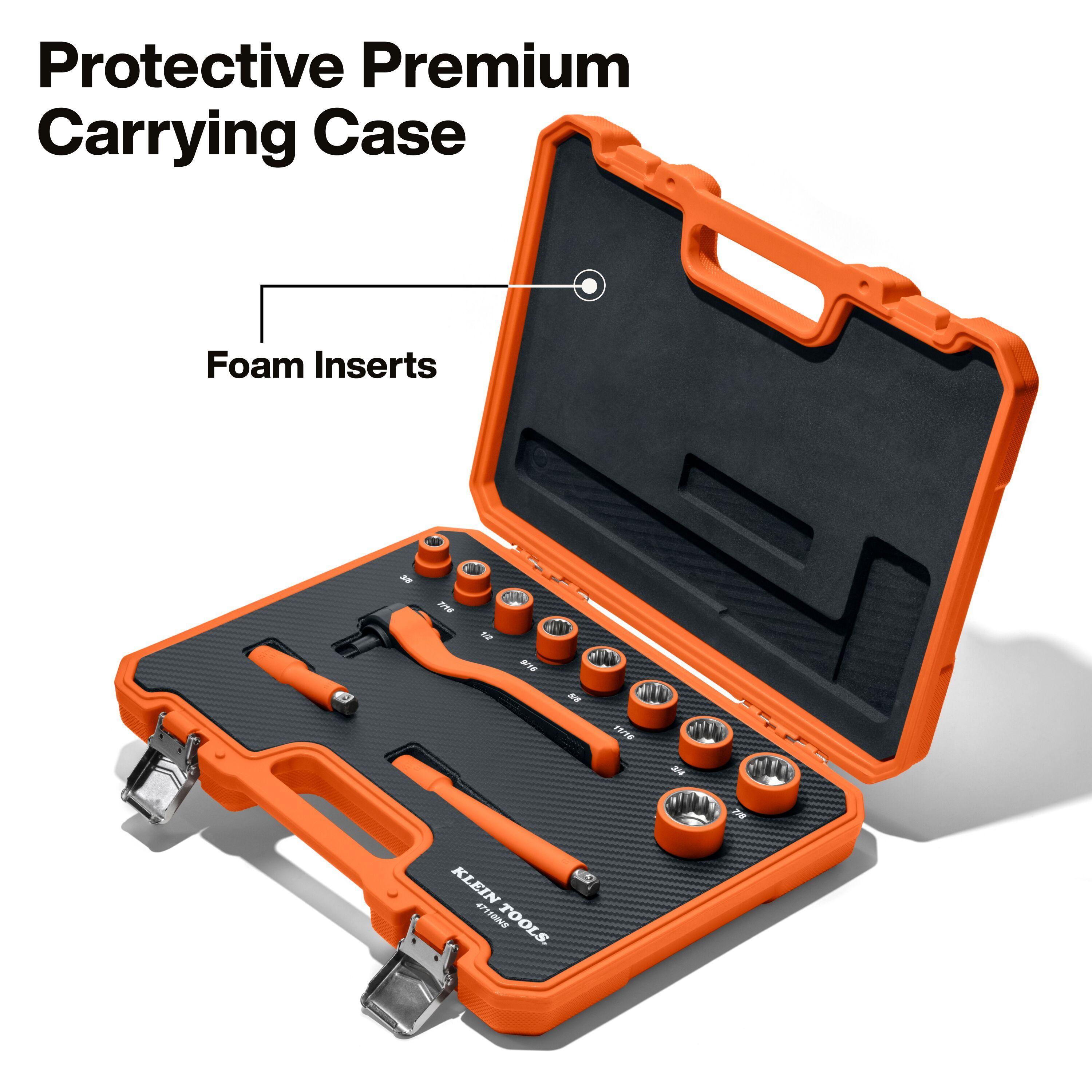 Klein® 47110INS Socket Sets