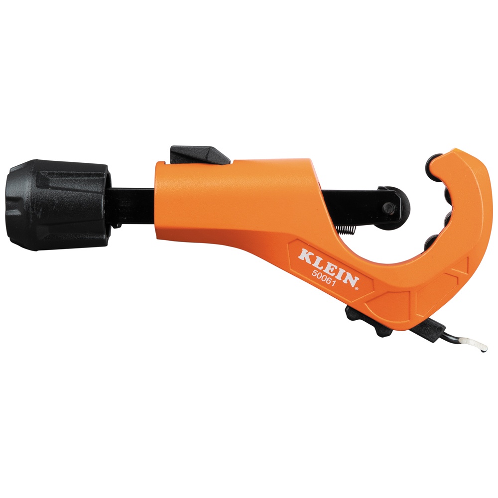 Klein® 50061 Quick Adjust Tubing Cutter, 1-5/8 in Nominal, Copper/Aluminum Cutting Edge, Contoured Grip Handle