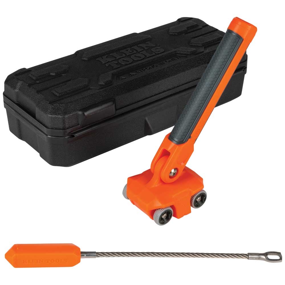 Klein® 50611 Magnetic Wire Puller, Plastic/Rare Earth Magnet/Stainless Steel