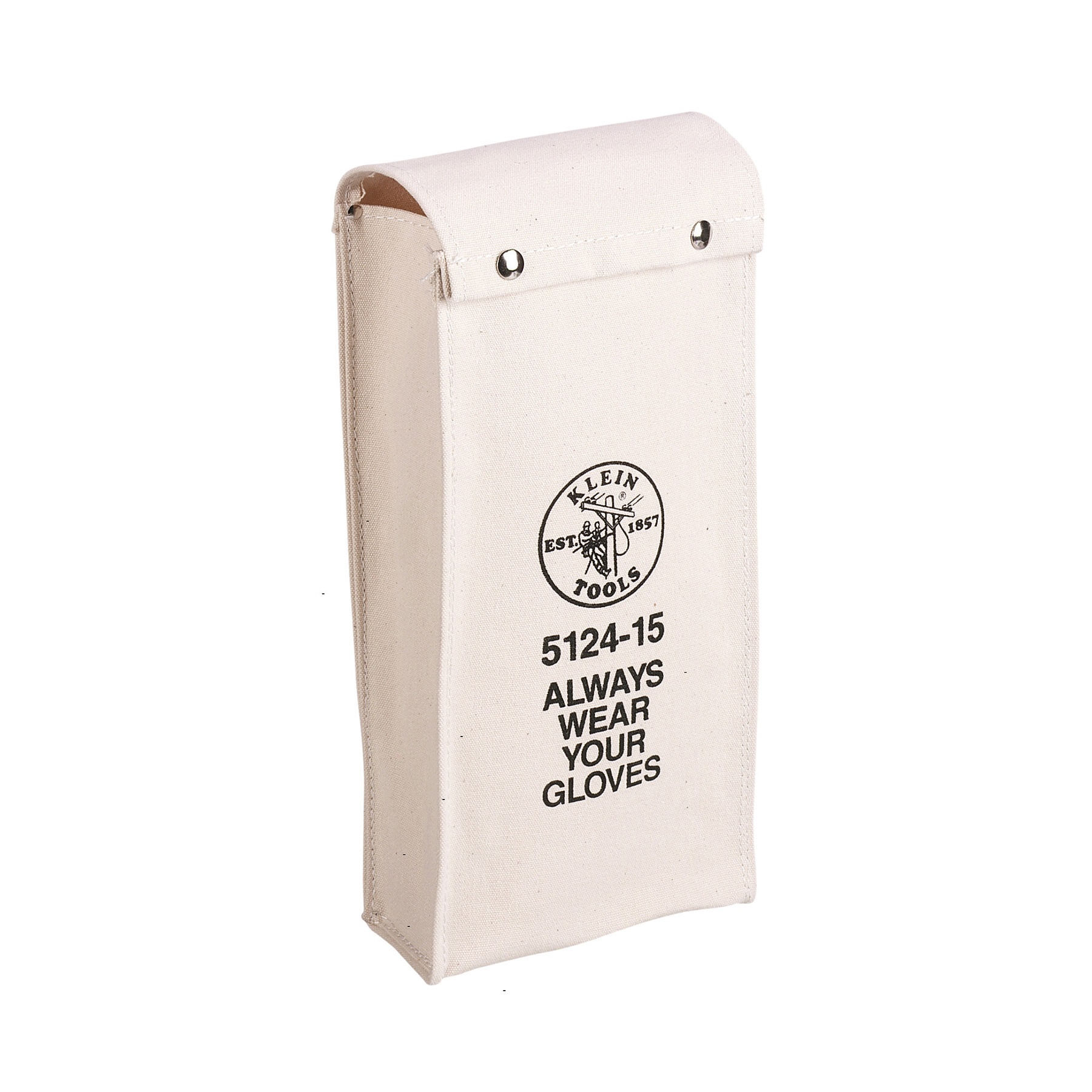 Klein® 5124-15 Glove Bag, #10 Canvas, Beige