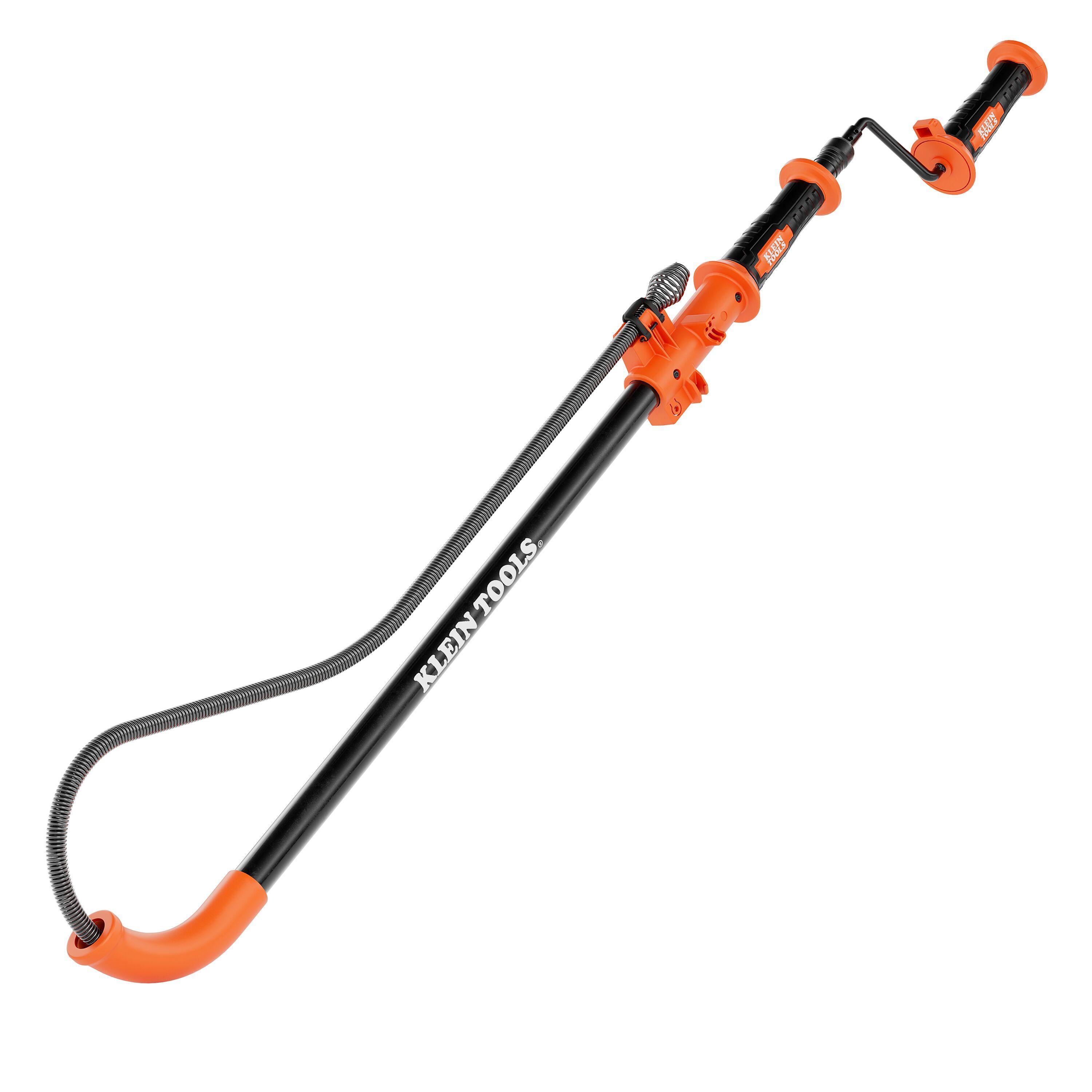 Klein® 53018 Toilet Auger, 0.5 in Dia 3, 6 in L Cable, Comfort Grip Handle
