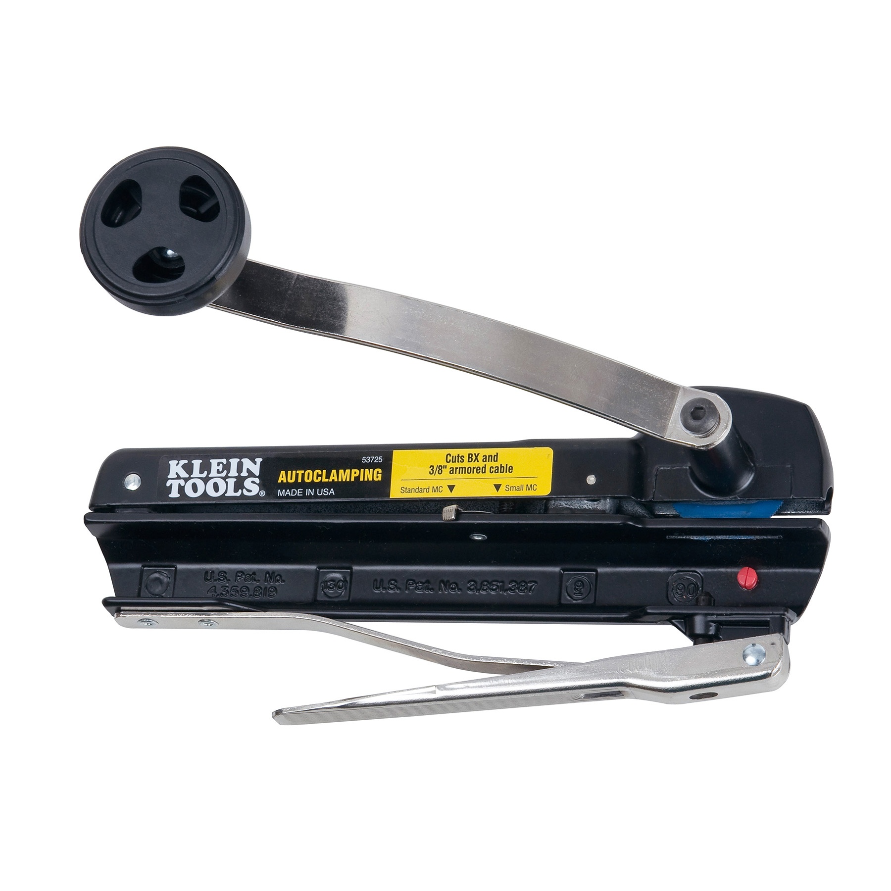 Klein® 53725 Cable Cutter, 3/8 in Cable/Wire, 7-1/4 in OAL, For Wire THK 14 to 10 AWG