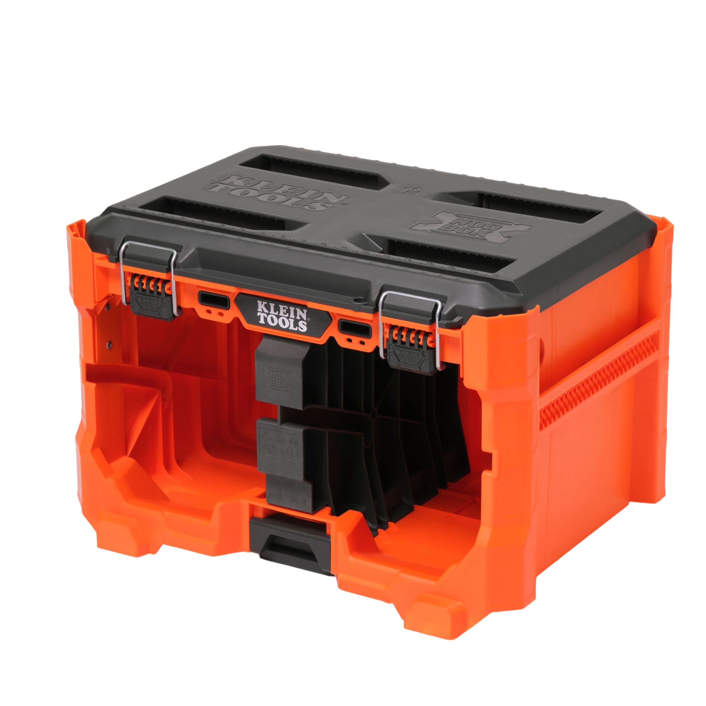 Klein® 54825MB Wire Spool Dispenser, For Use With Wire Spools, Up to (4) 500 ft Spools of 10 AWG Wire Inside, Additional Spools Outside, Impact Resistant Polymers