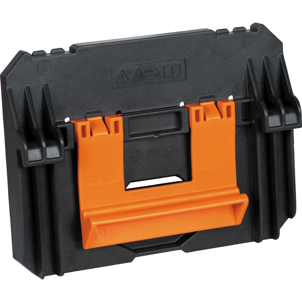 Klein® 54875MB Case Adapter Rail Attachment, For Use With MODbox Rail System Components, Hard Plastic, Dark Gray