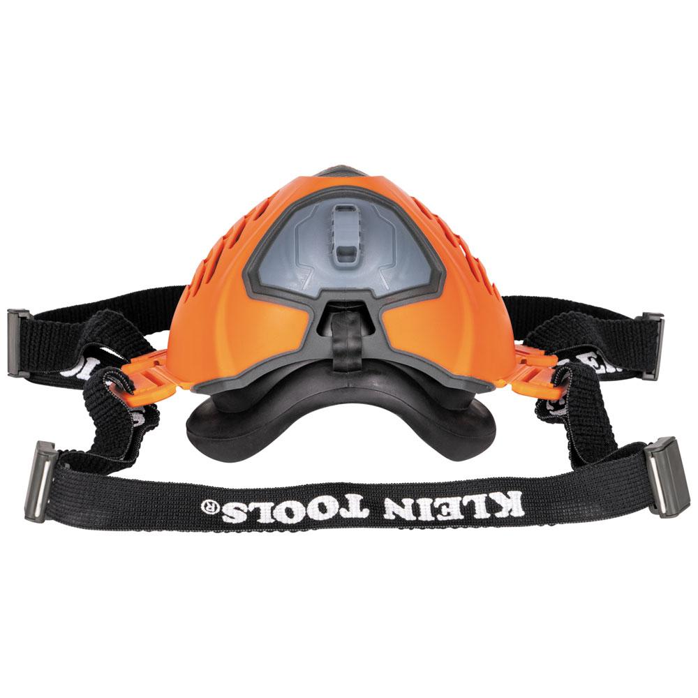 Klein® 60552 Low-Profile Design Respirator, Medium/Large, Resists: Dust/Metal Fumes/Oil Mist