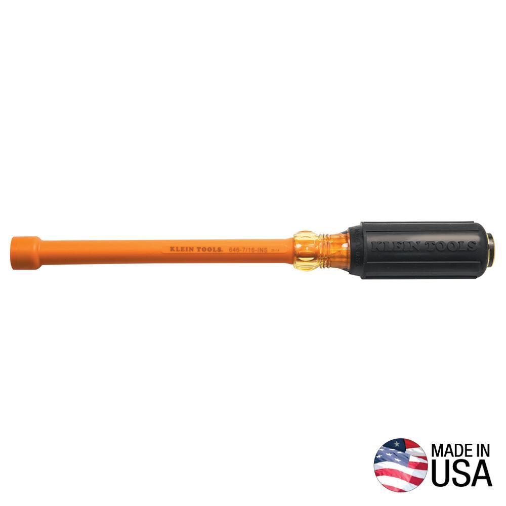 Klein® 646-7/16-INS Nutdrivers