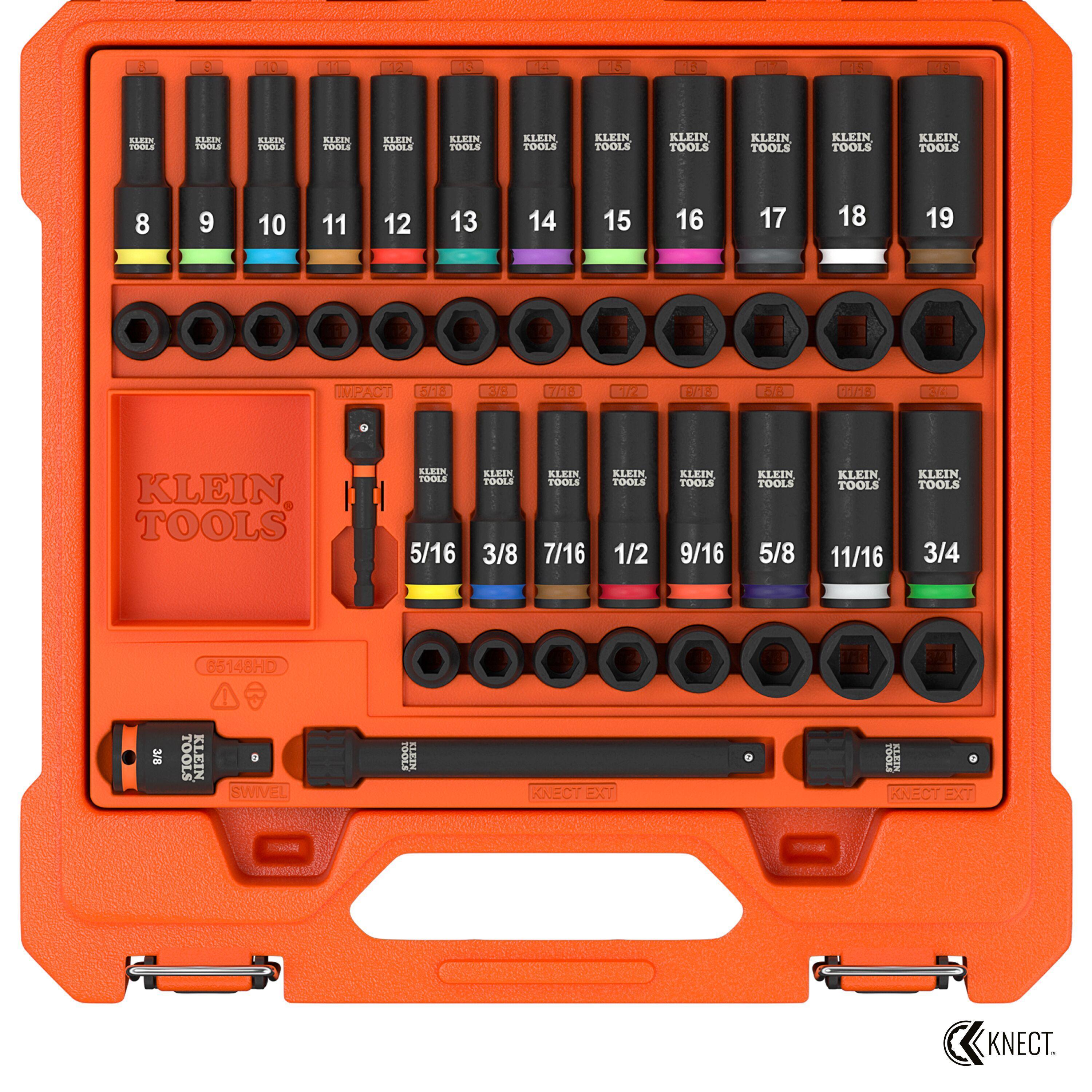 Klein® 65148HD Socket Sets