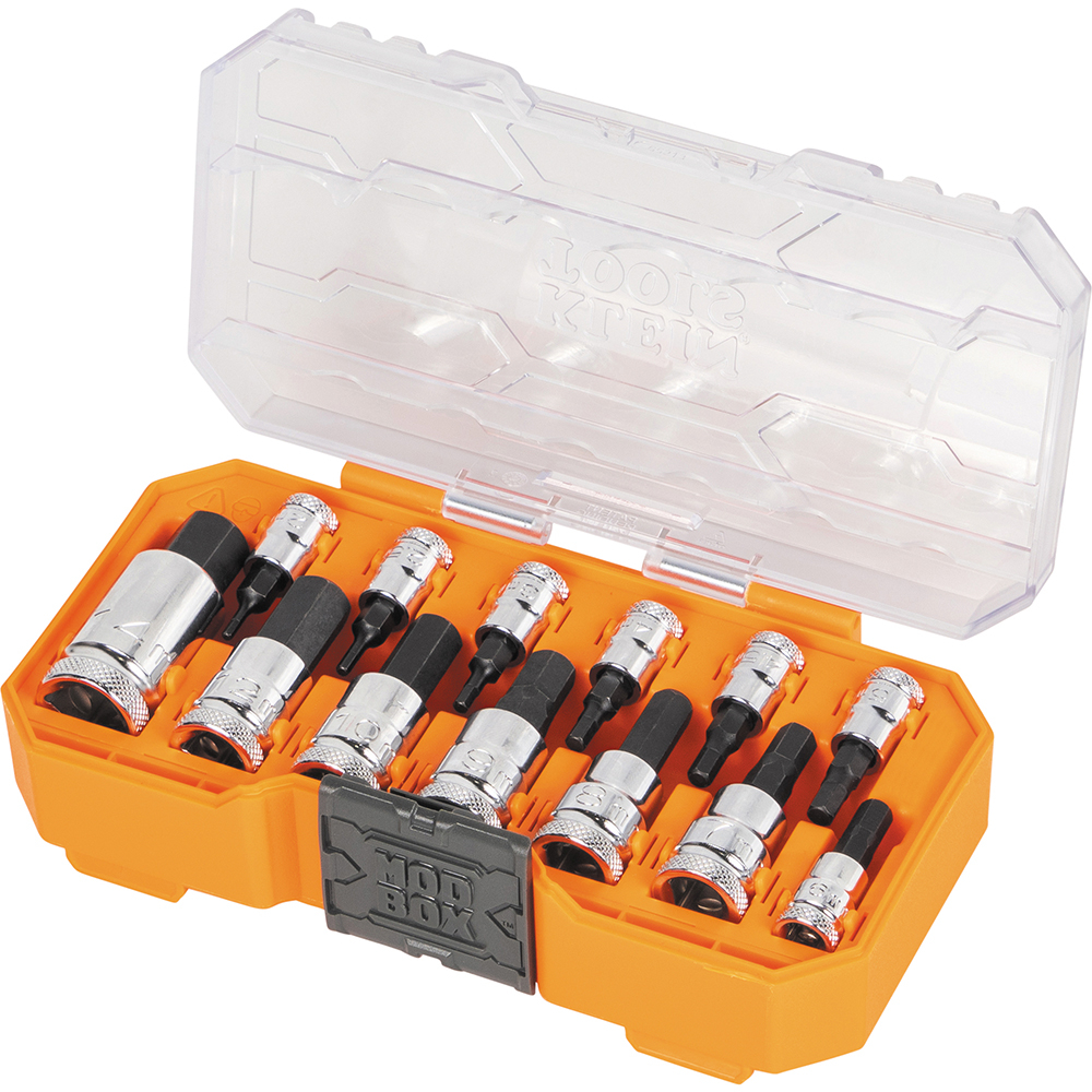 Klein® 65213HEXM Socket Driver Bit Sets
