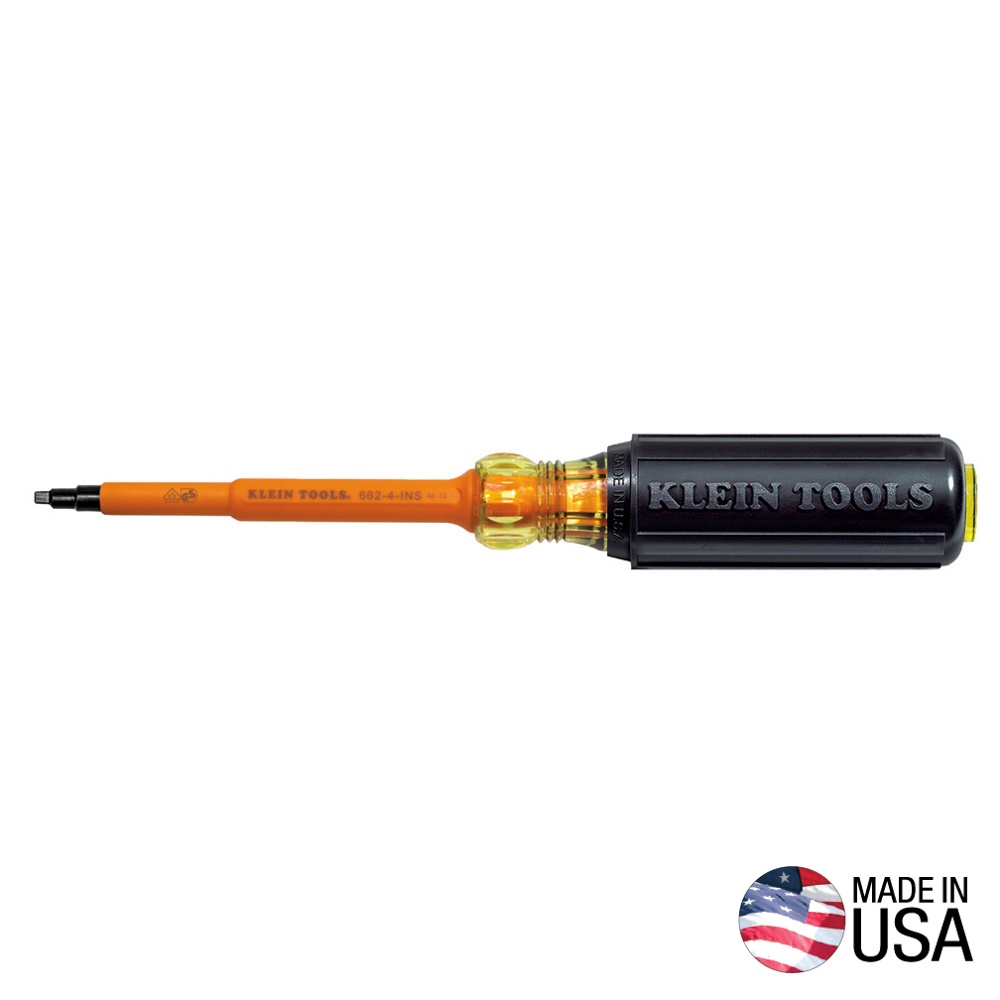 Klein® 662-4-INS Standard Screwdrivers