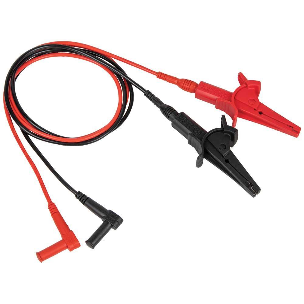 Klein® 69381 Test Leads, 36 in OAL, PVC/Ni-Plated Iron/Copper