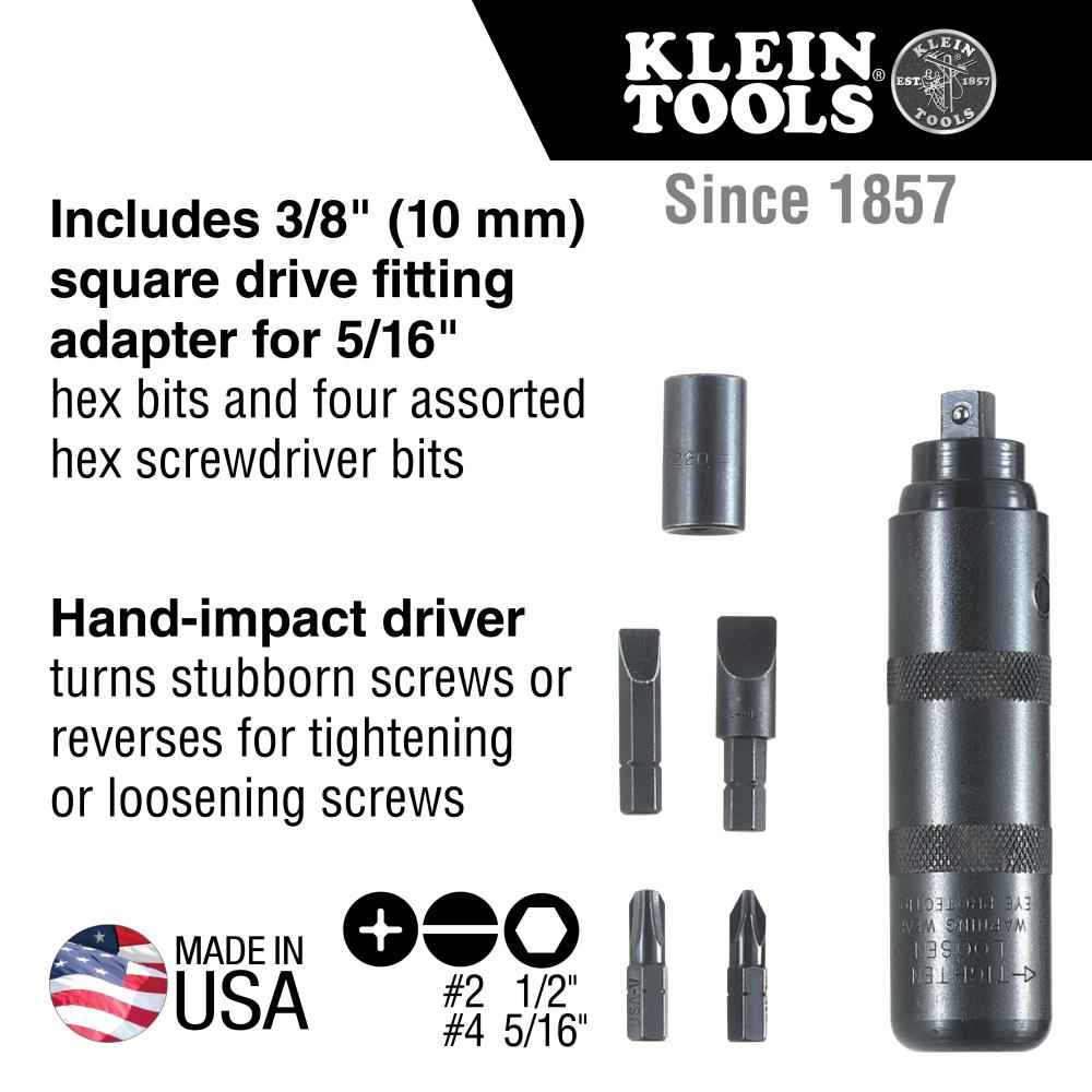 Klein® 70220 Socket Driver Bit Sets