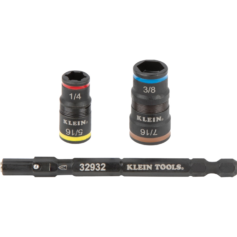 Klein® 85515HD Driver Set, 3 Pieces, Steel