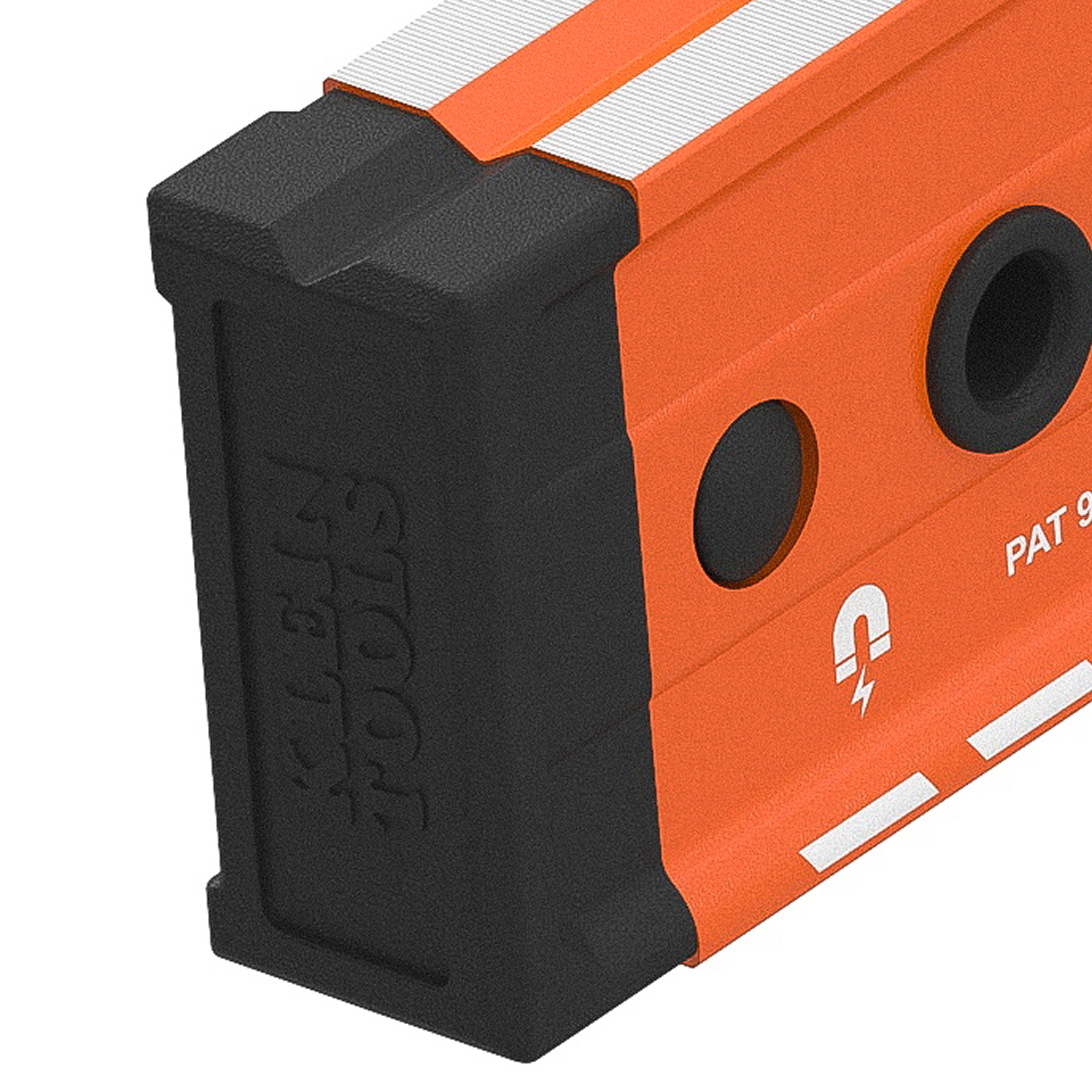 Klein® 93548MAG Magnetic Box Beam Level, 48 in L, 3 Vials, Aluminum, +/- 0.029 deg Accuracy