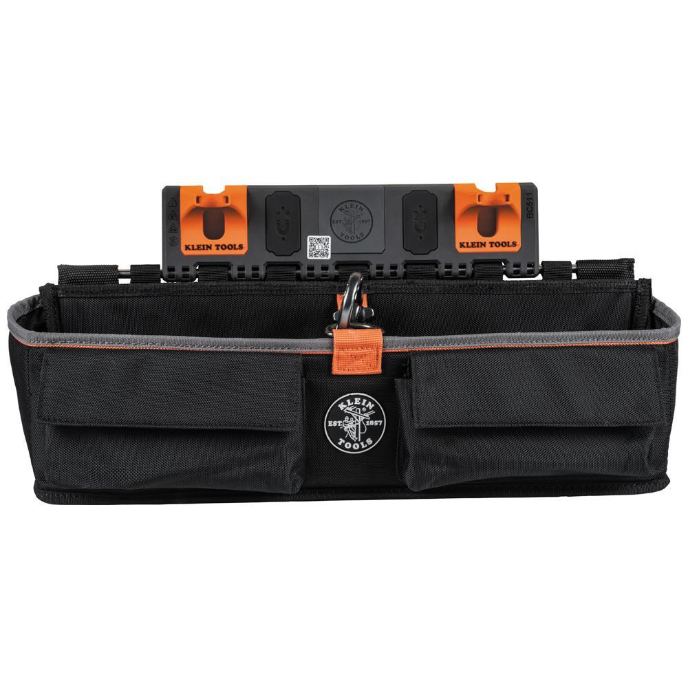 Klein® BC511S Pouch, 1680d/Nylon, Black/Orange/Gray