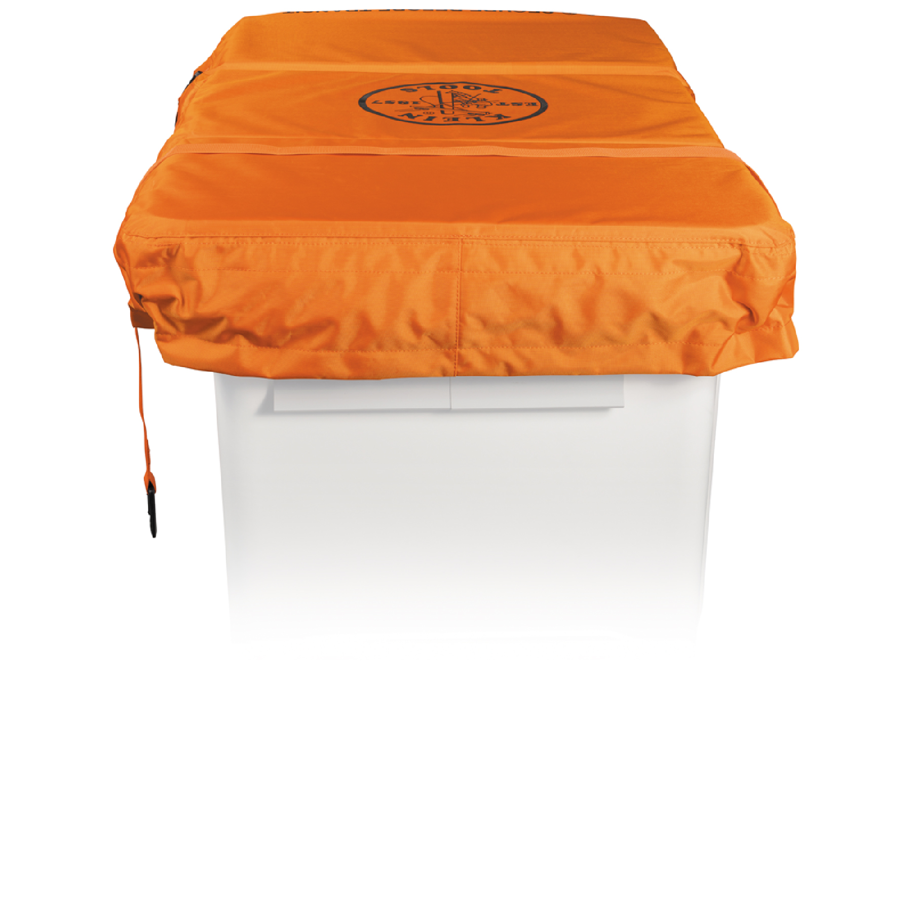 Klein® BC516C Foldable Cover, For Use With 2-Man Utility Buckets, Fabric-Canvas, Orange
