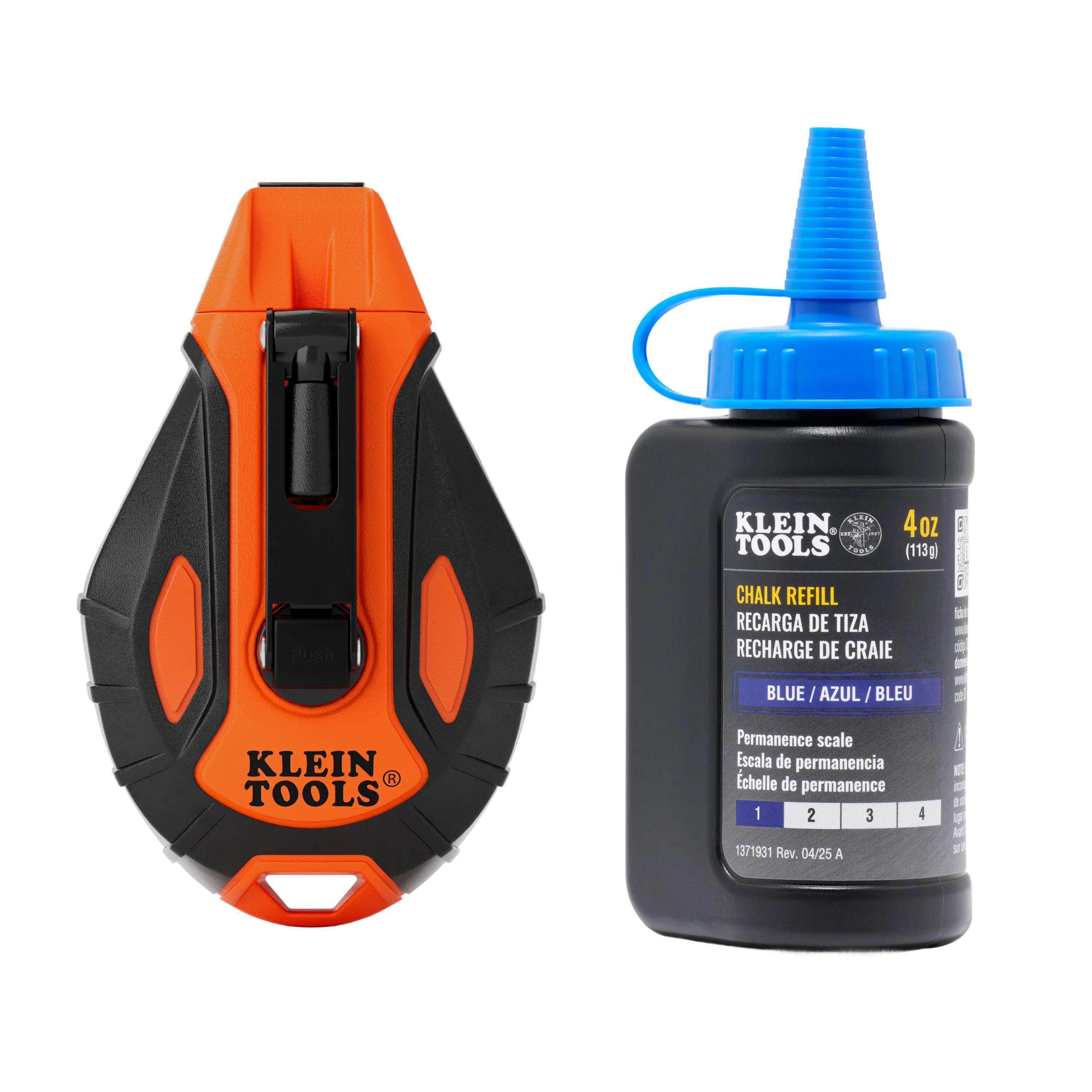 Klein® CHLK100S Chalk Line Reels