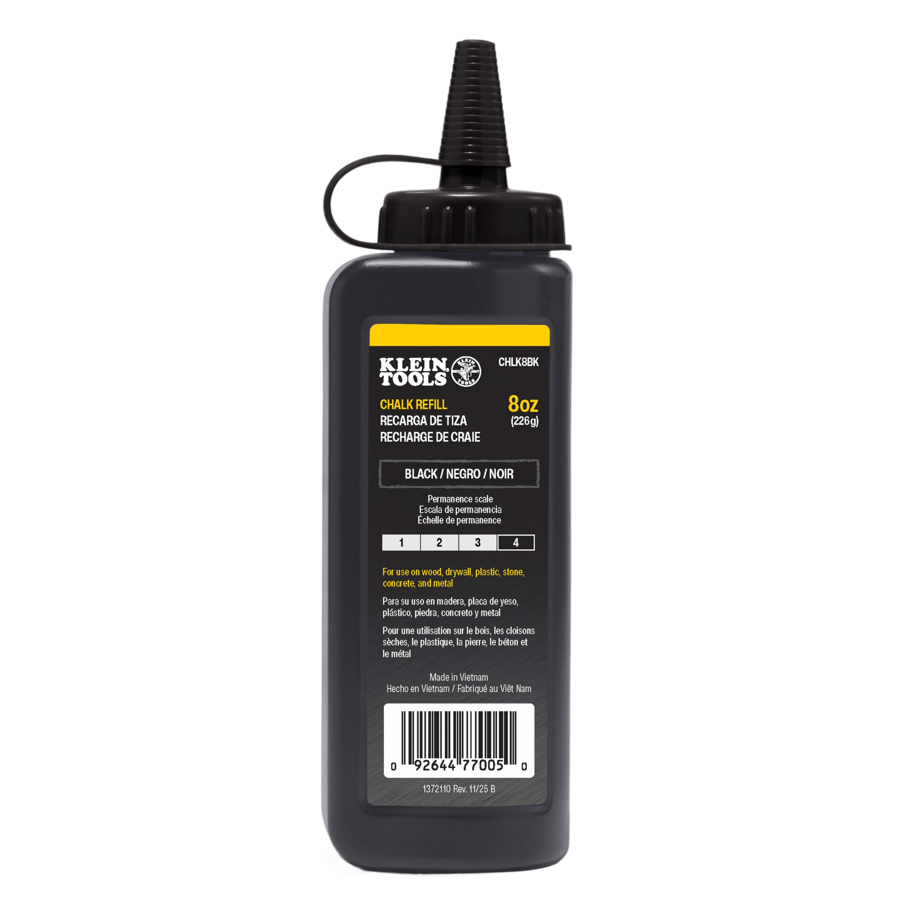 Klein® CHLK8BK Marking Chalk & Refills