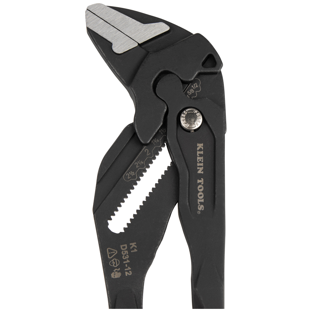 Klein® D53103KIT Compact Plier Wrench Set, 3 Pieces, 7.12 to 11.75 in OAL
