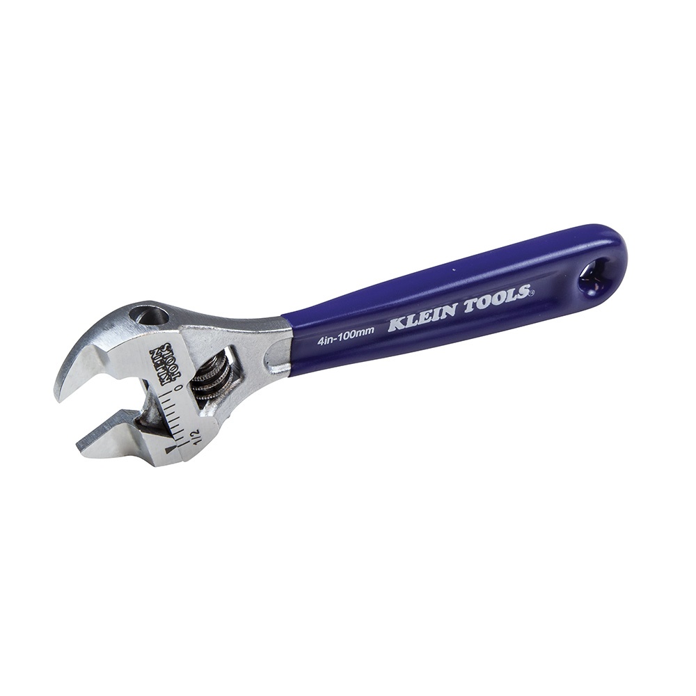 Klein® D86932 Extra Slim Adjustable Wrench, 1/2 in, 4.563 in OAL