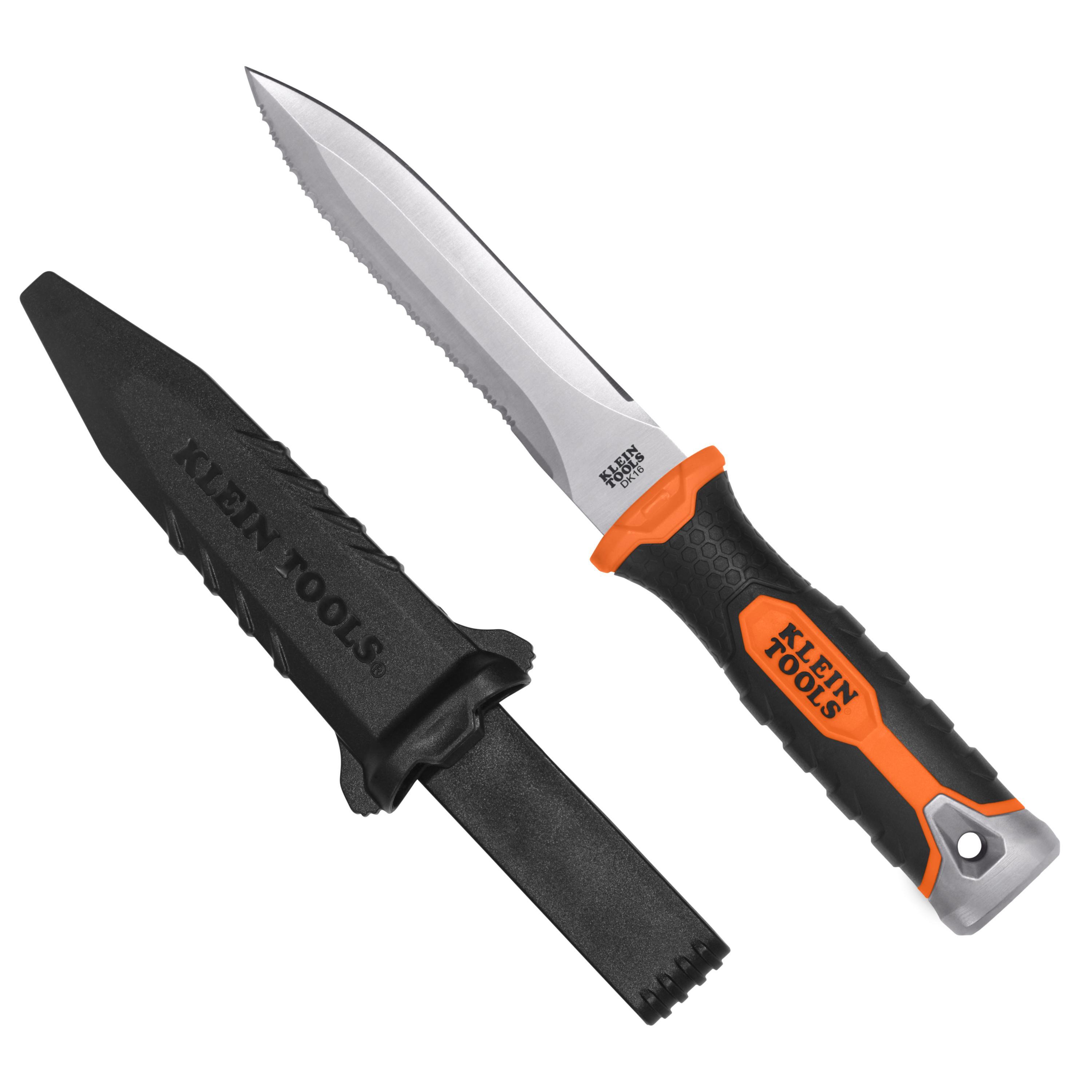 Klein® DK16 Knife, Stainless Steel Double-Edge Blade, 5.5 in L 1.09 in W, Yes