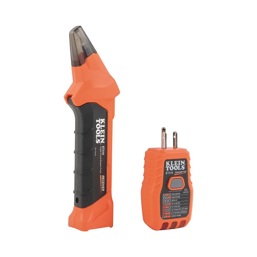 Klein® ET310KIT Digital Circuit Breaker Finder Kit, PC/PC-ABS
