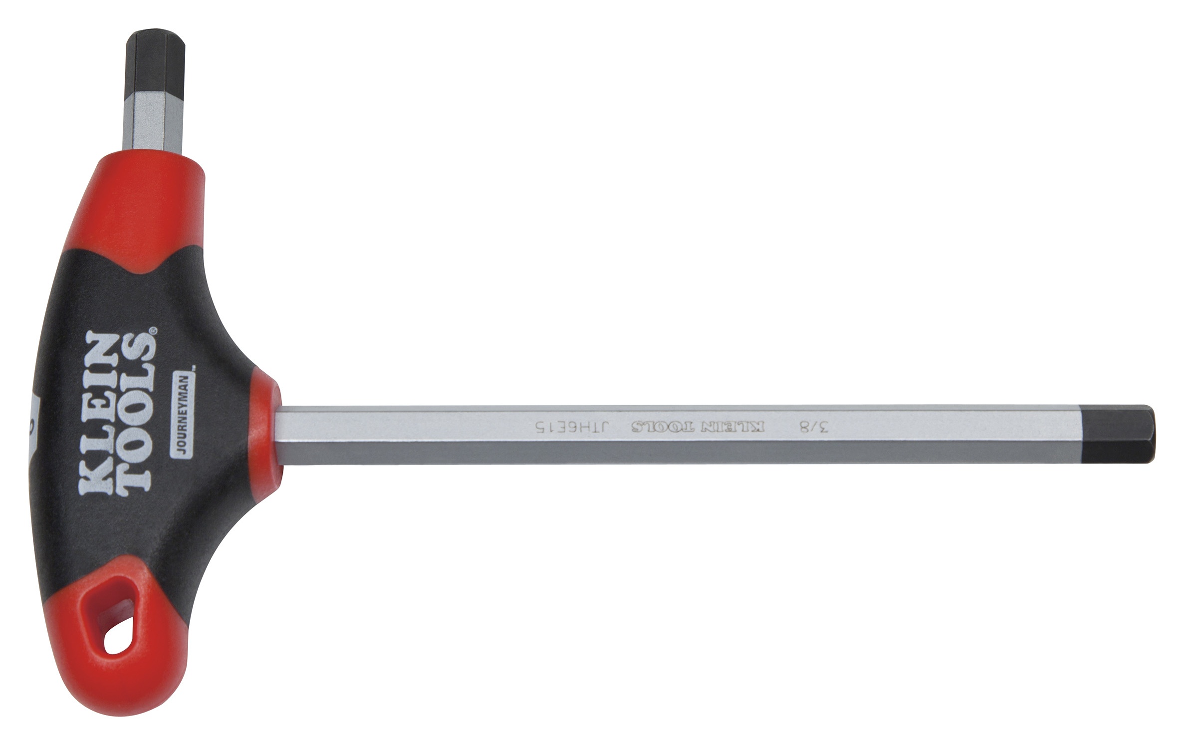 Klein® Journeyman™ JTH9E15 Hex Key, 3/8 in Hex, T-Handle Grip Handle, Steel