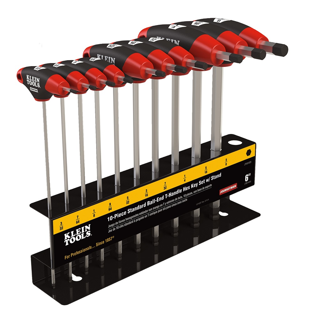 Klein® JTH610EB Hex & Torx Key Sets
