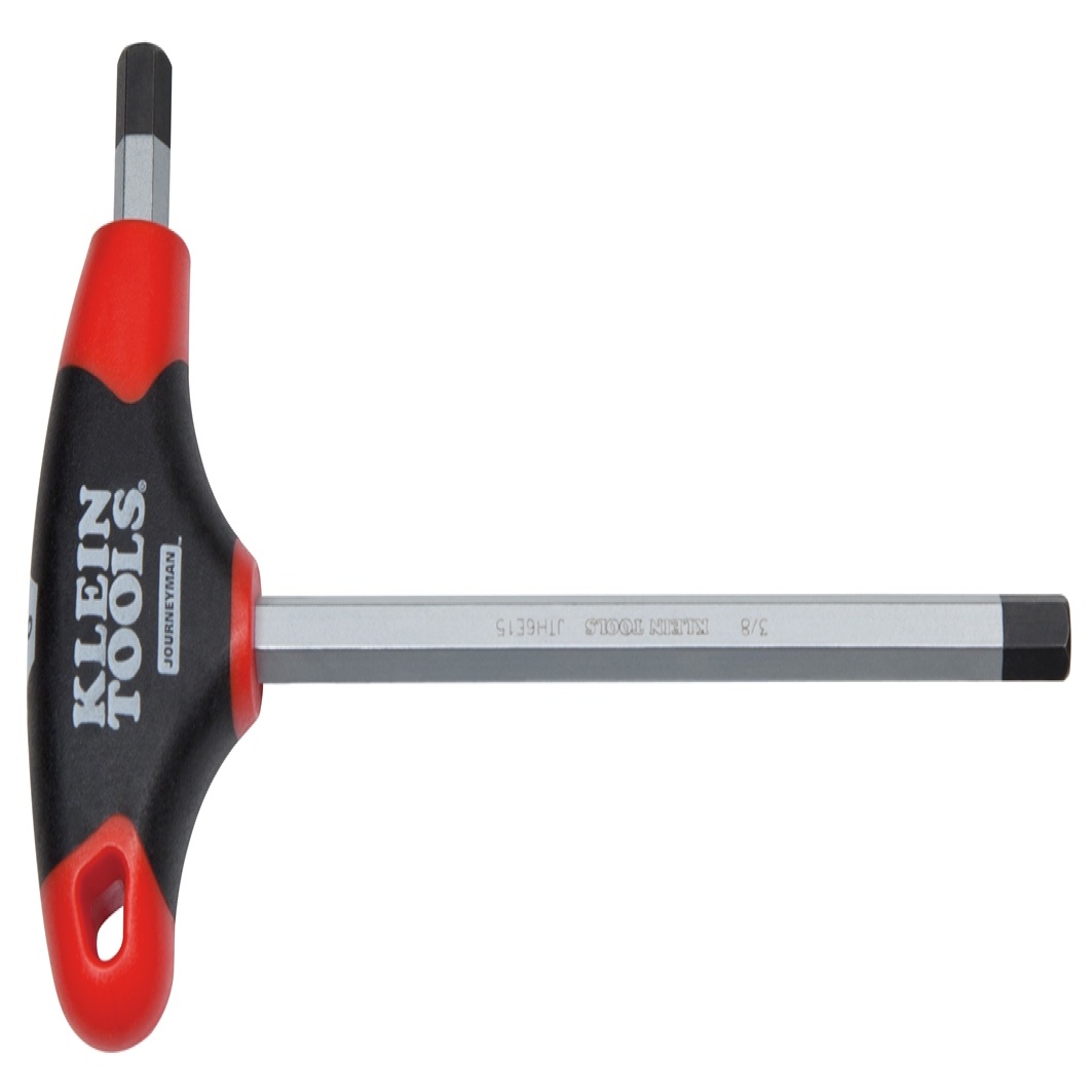 Klein® Journeyman™ JTH9E10 Hex Key, 5/32 in Hex, T-Handle Grip Handle, Steel