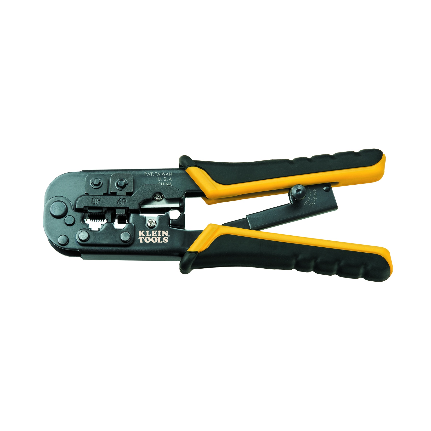 Klein® VDV226-011-SEN Heavy Duty Modular Ratcheting Crimping Tool, 28 to 22 AWG Cable/Wire