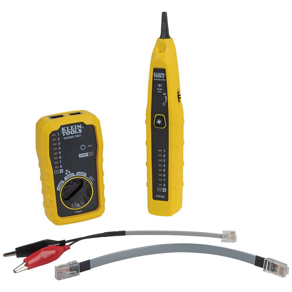 Klein® VDV500-705 Tone/Probe Test and Trace Kit, ABS