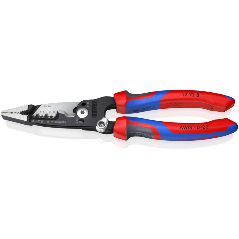 Knipex® 13 72 8 SBA 13 72 Component Handle Wire Stripper, 200 mm OAL