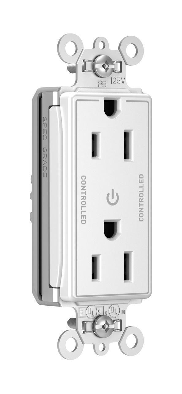 Pass & Seymour® PT26252CDW Straight Blade Receptacles