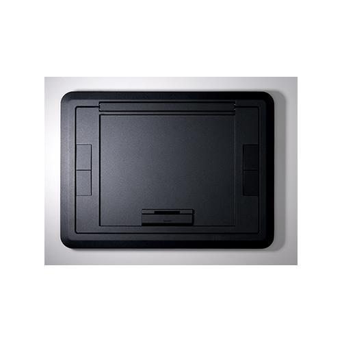 Wiremold® EFB6810CTCBK EFB6 Surface Style Cover, 16.375 in L x 12.5 in W x 0.25 in D, Flush Cover, Die-cast Aluminum