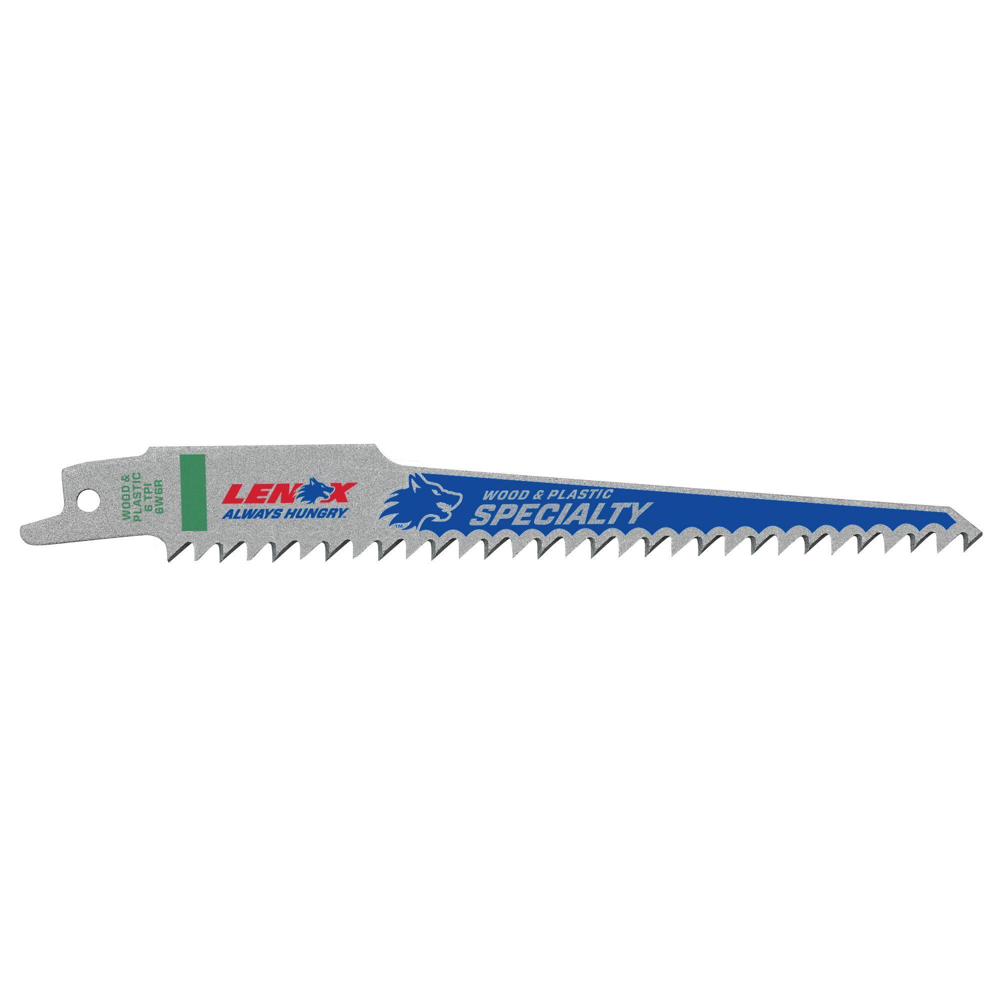 Lenox® 121016W6R Reciprocating Saw Blades