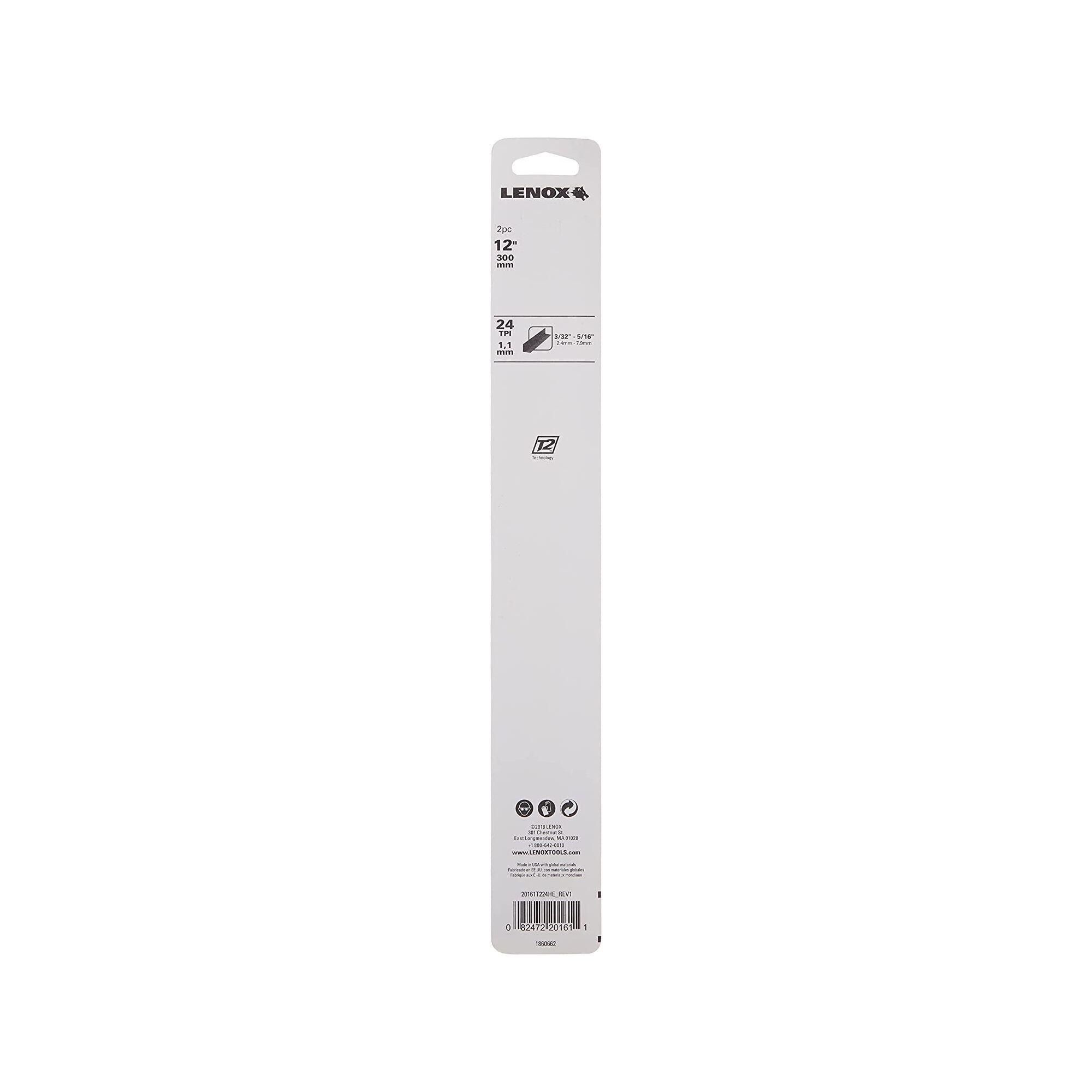 Lenox® 20161T224HE Hacksaw & Hand Saw Blades