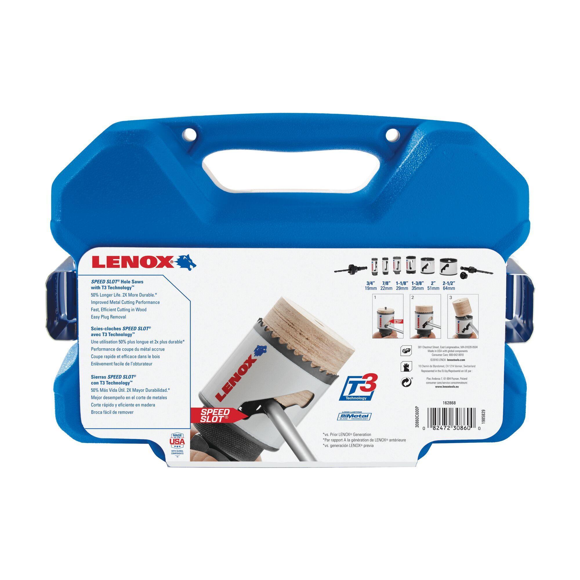 Lenox® 30860C600P Hole Saw Kits