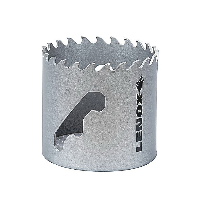 Lenox® DeWALT® SPEED SLOT® LXAH3134 Hole Saw, 1-3/4 in Dia, 1-7/8 in D Cutting, Carbide Cutting Edge, 2L/3L/6L/7L Arbor