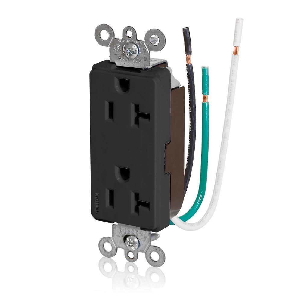 Leviton® 16352-LE Straight Blade Receptacles